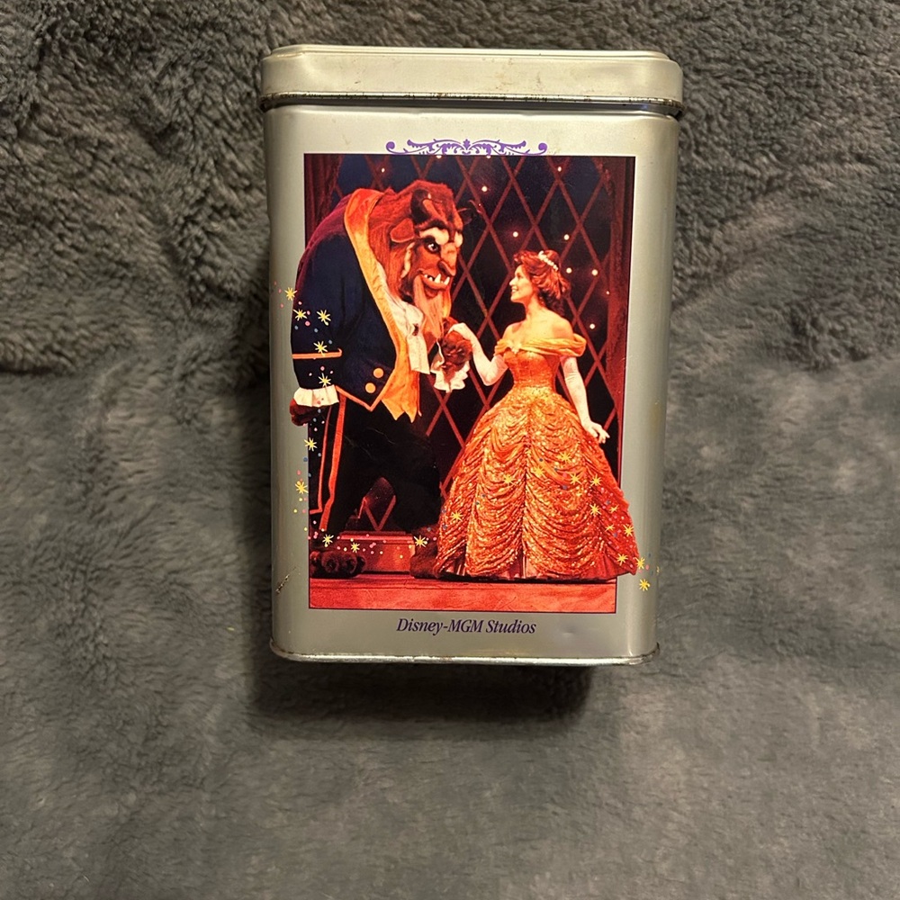 Nestle Toll House Walt Disney World 25th Anniversary Tin Beauty & The Beast